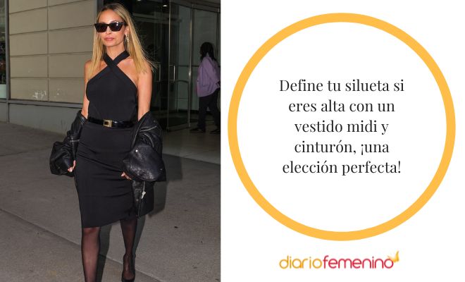Vestidos favorecedores si eres alta