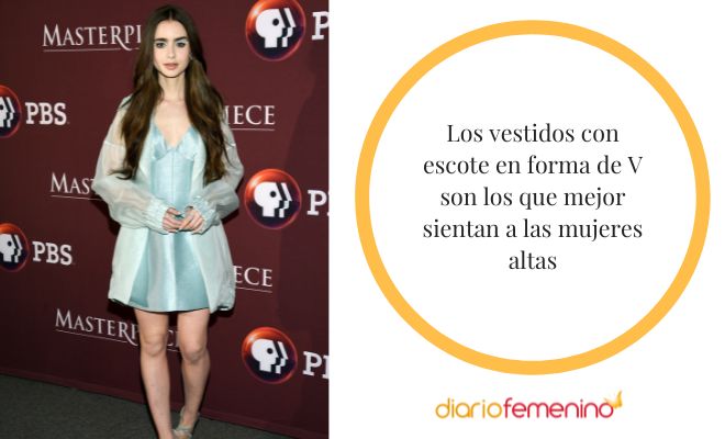 Vestidos favorecedores para mujeres altas