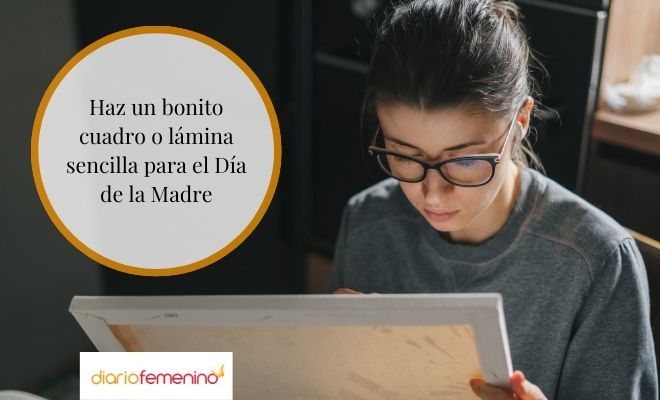 Realiza un cuadro por el Día de la Madre
