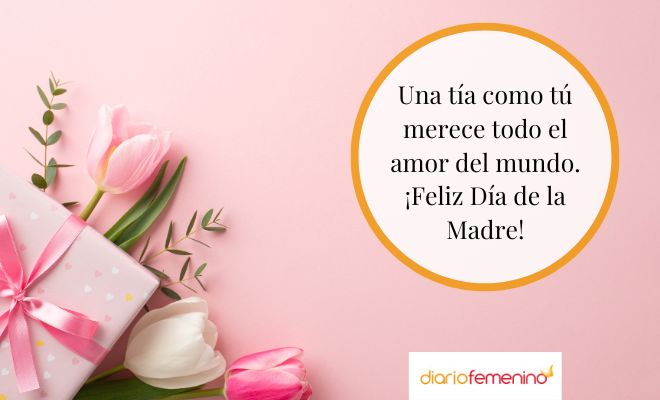 Mensajes para una tía en el Día de la Madre