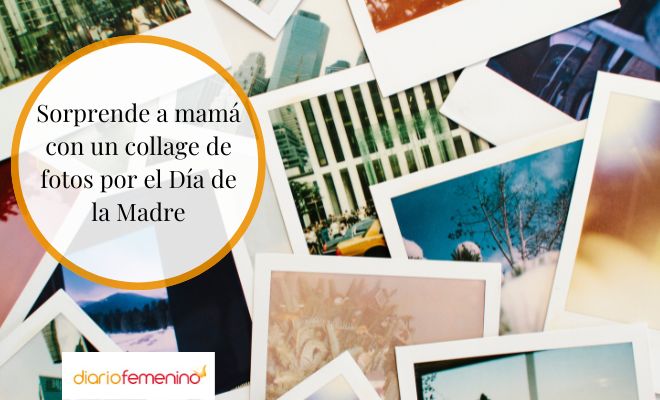 Haz un collage de fotos para el Día de la Madre