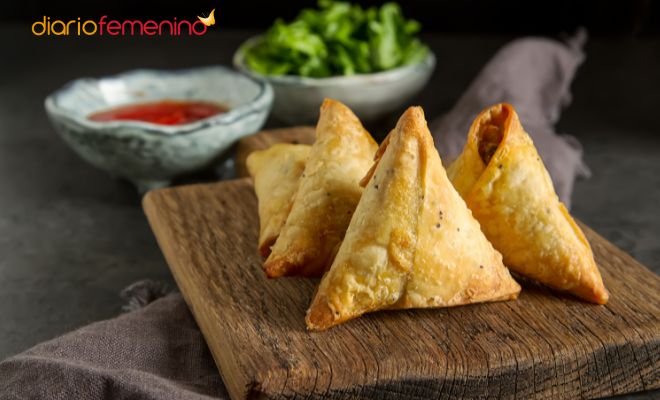 Samosas Vegetarianas: receta paso a paso