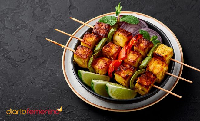 Sabrosas recetas de comida india: Paneer Tikka