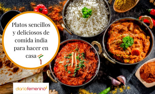 Deliciosas y fáciles recetas de comida india