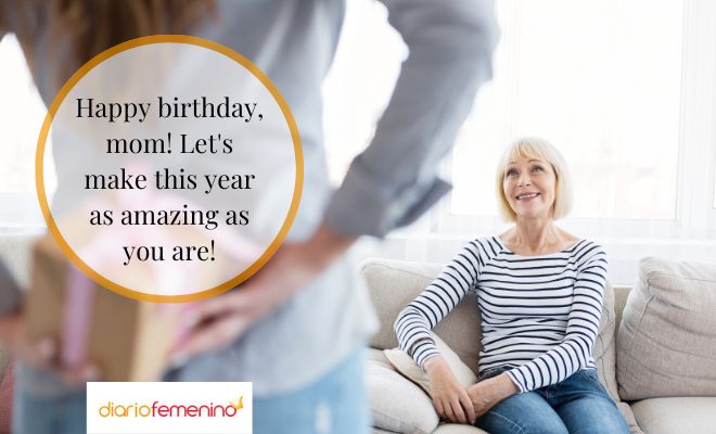 Dedicatorias en inglés para enviar a mamá por su cumpleaños