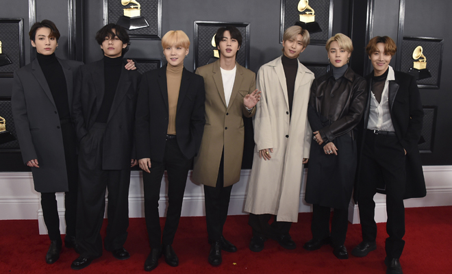 Letras de canciones del grupo BTS