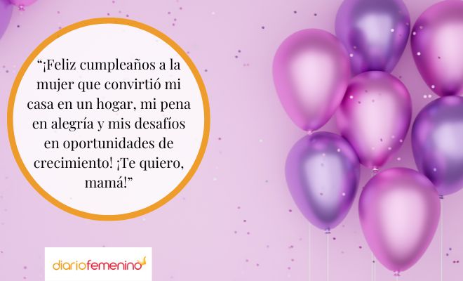 Dedicatorias de cumpleaños para una madre adoptiva