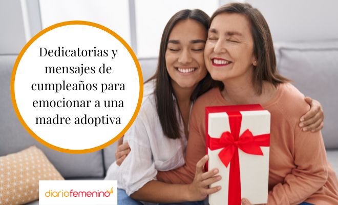 Bellas frases de cumpleaños para una madre adoptiva