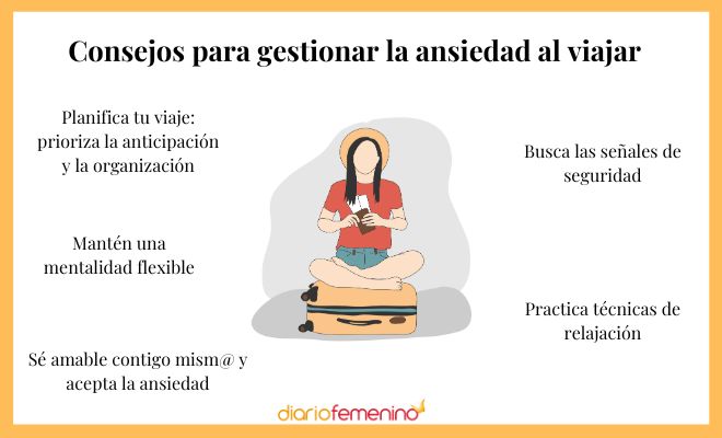 Formas de gestionar la ansiedad que puede producir viajar