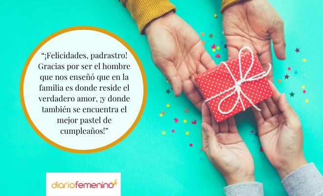 Felicitaciones de cumpleaños para un padrastro