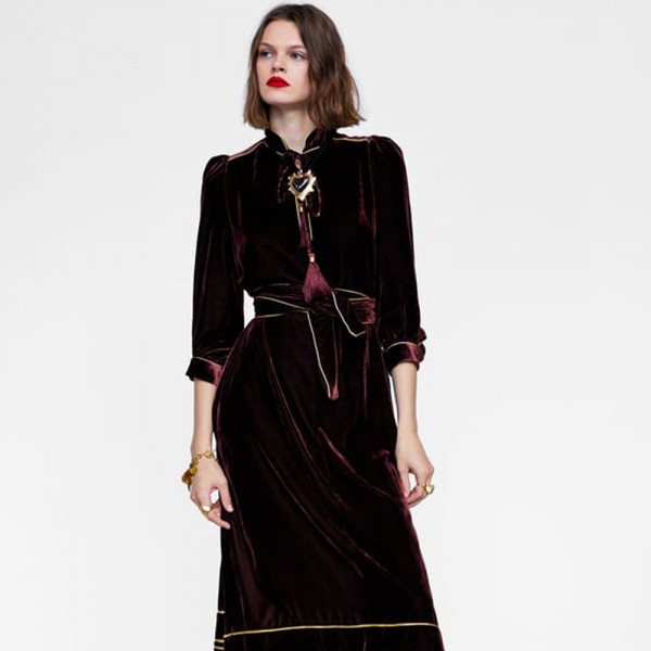 Túnica de fiesta de Zara para las más clásicas