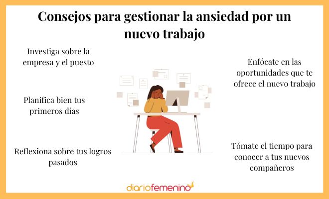 Útiles consejos para gestionar la ansiedad por un nuevo trabajo