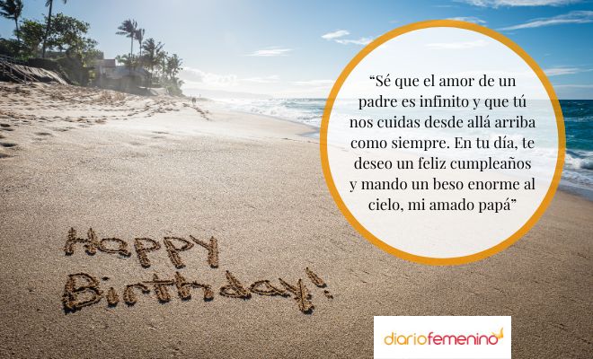 Mensajes de cumpleaños para un papá que ya no está contigo