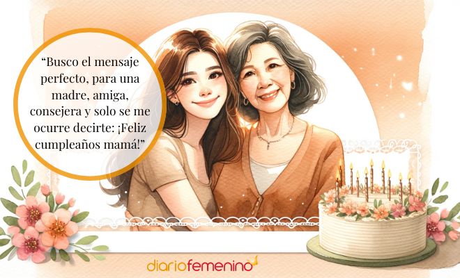 Originales frases de cumpleaños para tu madre