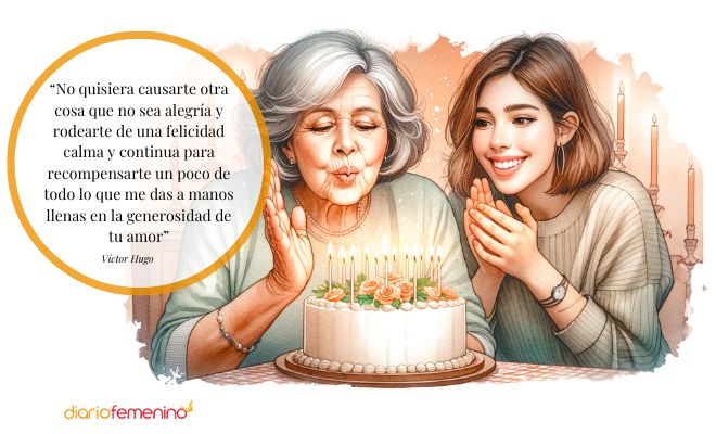 Frases originales y célebres para felicitar a mamá por su cumpleaños