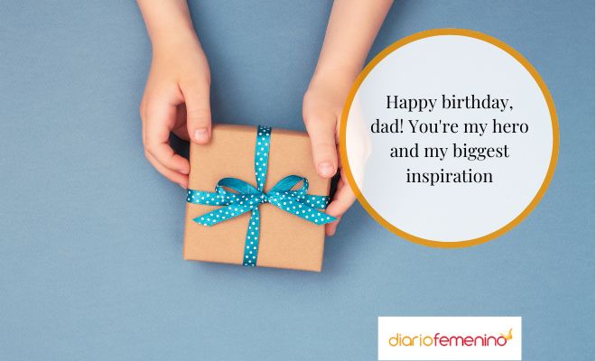 Deseos de cumpleaños para papá en inglés con traducción
