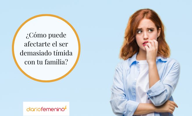 Consecuencias de la timidez con tu familia