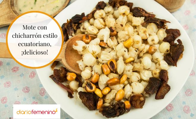 Receta de mote de chicharrón al estilo ecuatoriano