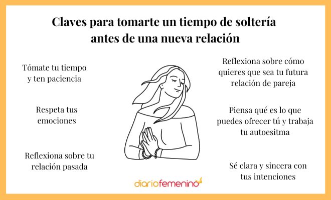 Claves para estar soltera antes de iniciar una nueva relación