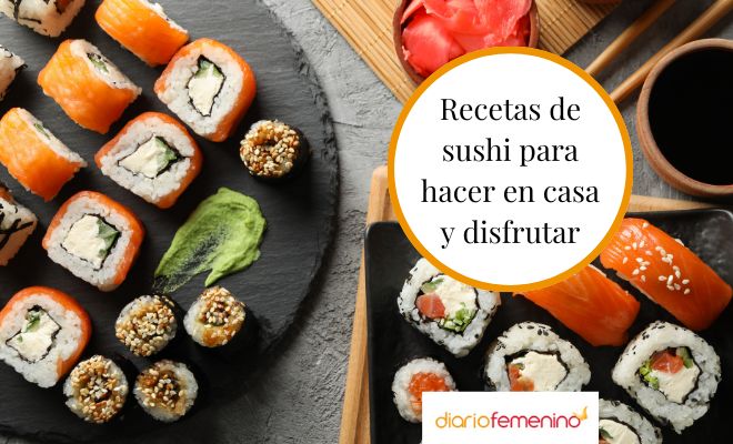 Recetas de sushi para hacer en casa paso a paso