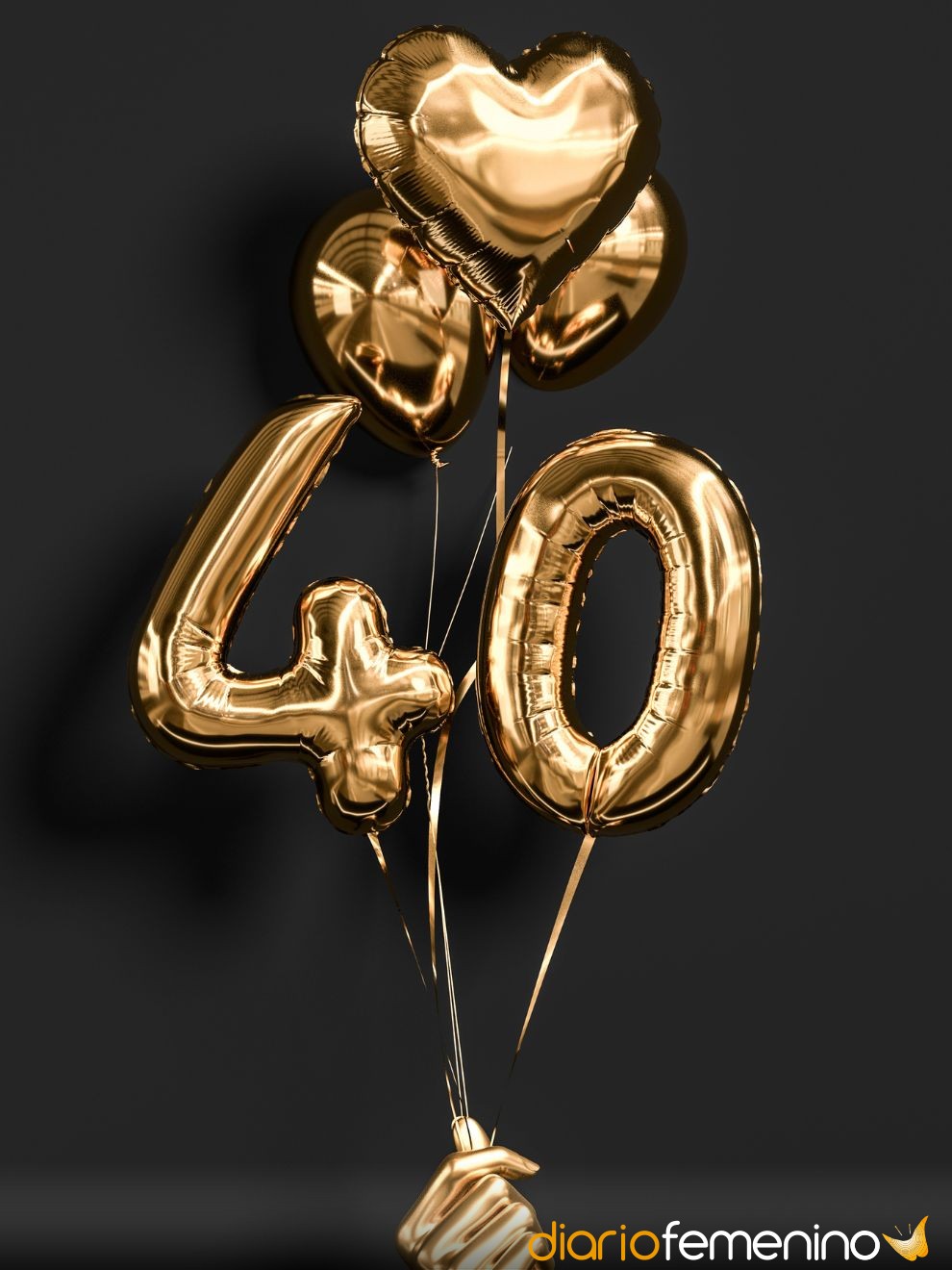 Felicitaciones de 40 cumpleaños para tu esposo llenas de amor y pasión, image size:990x1320