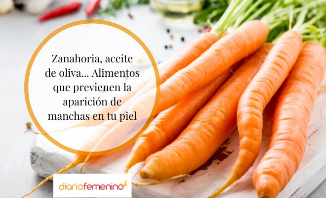 ¿Qué alimentos previenen las manchas de sol en la piel?