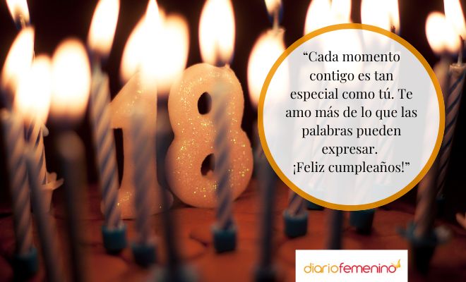 Mensajes para dedicar a tu novio en su 18 cumpleaños