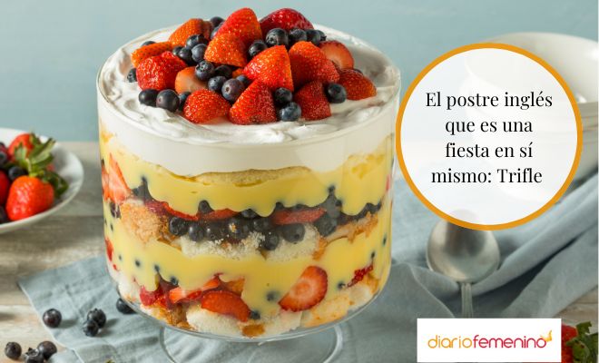 Recetas de postres ingleses: Trifle