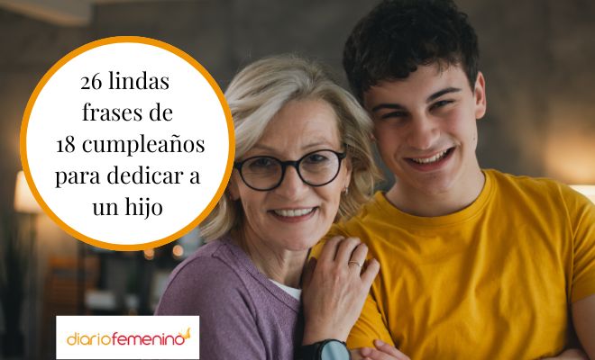 Frases de 18 cumpleaños para mi hijo