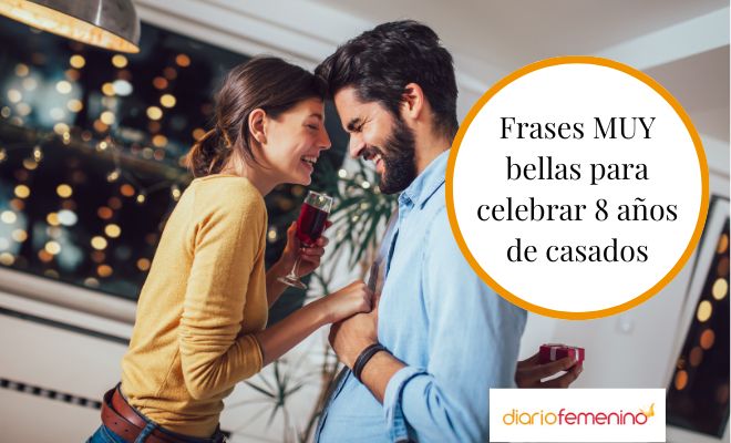 Frases para celebrar 8 años de casados: bodas de bronce
