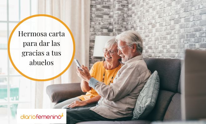 Carta de agradecimiento para mis abuelos