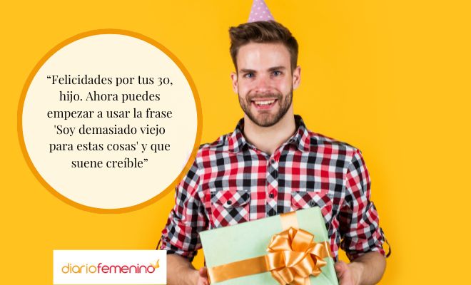 Saludos de 30 cumpleaños para enviar a mi hijo