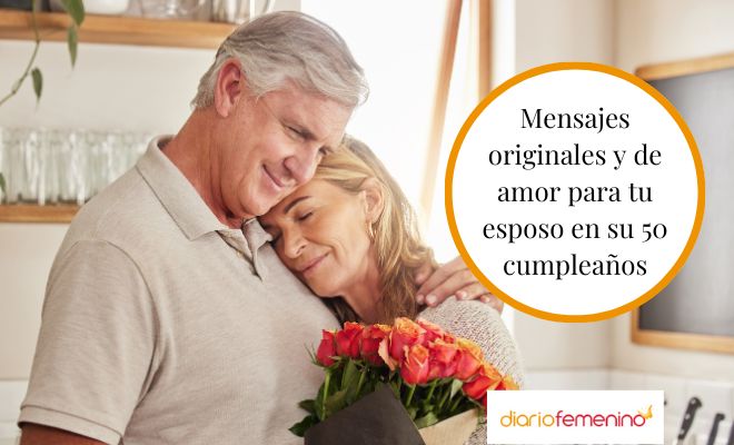 Frases para mi esposo en su 50 cumpleaños cargadas de amor y gratitud