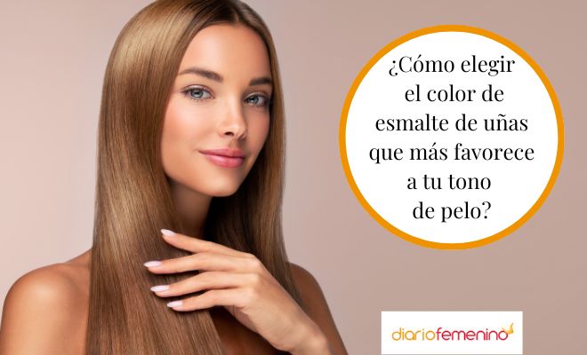Los colores de esmalte de uñas que mejor sientan a tu color de pelo