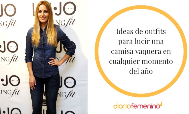 Ideas de looks con una camisa vaquera