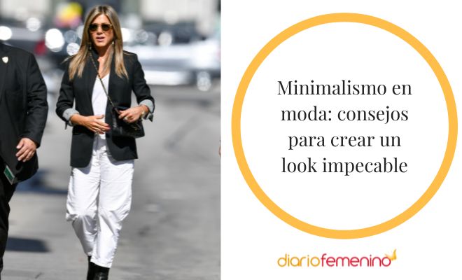 Looks de estilo minimalista en moda femenina