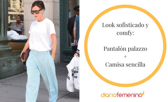 Look de estilo comfy y elegante