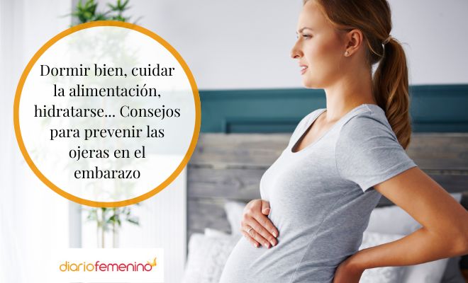 ¿Cómo prevenir las ojeras en el embarazo?