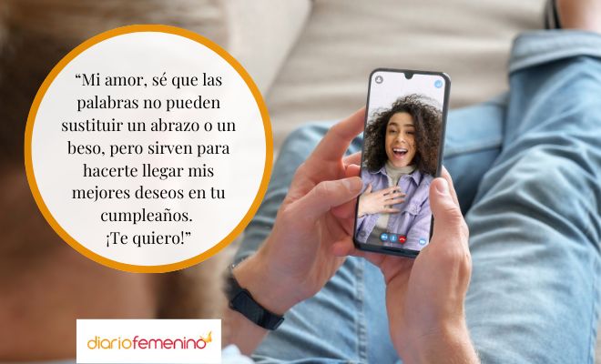 Frases de cumpleaños para tu novio a distancia