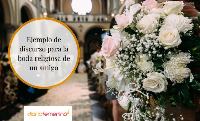 Discurso para la boda religiosa de un amigo