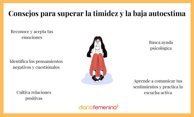 Cómo superar la timidez y la baja autoestima