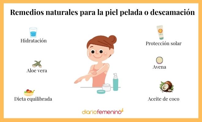 Remedios caseros para tratar la piel pelada