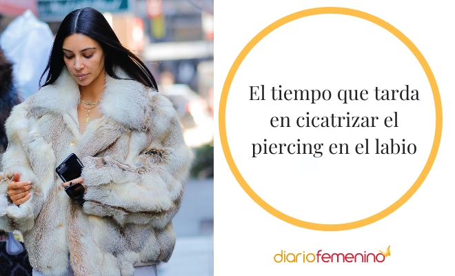 El tiempo que puede tardar en cicatrizar el piercing del labio