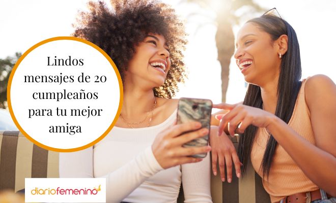 Frases de 20 cumpleaños para tu amiga