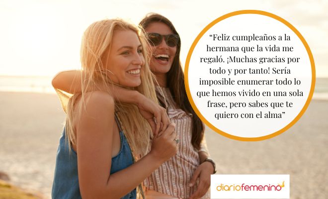 Hermosas frases de cumpleaños para una amiga que es como una hermana