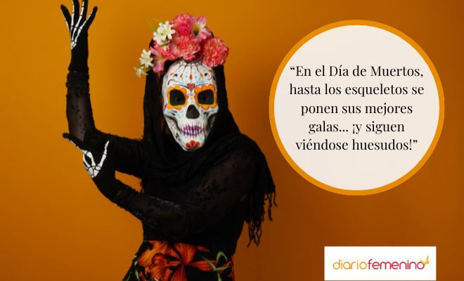 Frases muy divertidas para el Día de Muertos