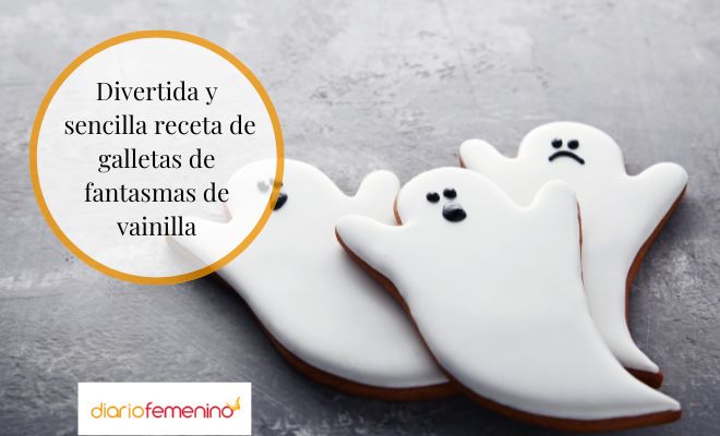 Cómo elaborar galletas de fantasmas para Halloween