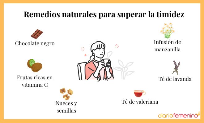 Infusiones y alimentos que ayudan a vencer la timidez