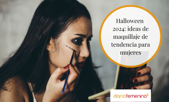 Maquillaje para mujer en Halloween 2024