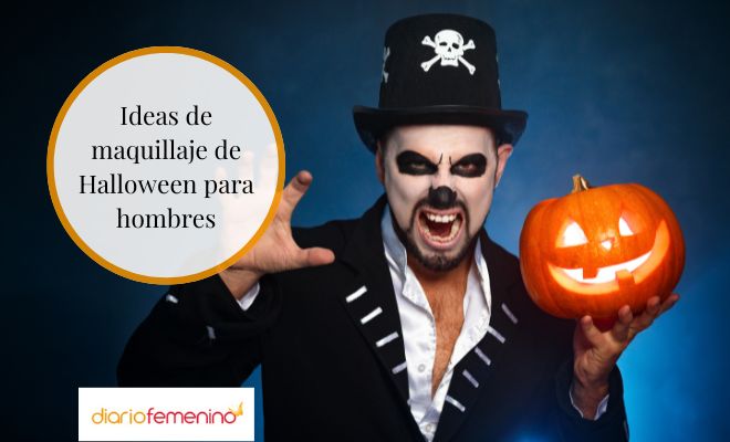 Maquillaje de Halloween para hombres
